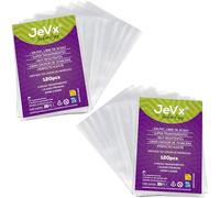 JEVX 240 Fundas Cartas Virus A MEDIDA, Tamaño 90x60mm