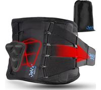 JEVX Faja Lumbar Hombre y Mujer Trabajo, con Soporte Biónico para Dolor de Espalda, Deportiva, Cinturon Abdominal Transpirable, Lesión de Columna, Deporte Ciatica S