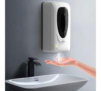 Jewaytec Dispensador Gel Hidroalcoholico,Dispensador de JabóN AutomáTico Pared del Touchless,con Sensor de Infrarrojos,para El Hogar, La Oficina, Hotel(1000ml para Spray Mode)