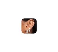JeweBella 8 Pares Pendientes Acero Inoxidable Mujer Hipoalergenicos Piercing Oreja Plata Dorados Pendientes Aros Pequeños Acero Quirurgico Piercing Tragus Helix Conch Daith