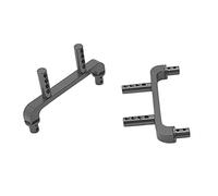 Jewecutger Metal RC Car Body Post Mounts Shell Columna para A949 A959 A969 A979 K929 A959-B 1/18 RC Car Upgrade Parts, Titanio