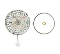 Jewecutger Movimiento de reloj automático 4 agujas 24 horas reemplazo del disco de fecha para 2813 3804 piezas herramienta de reparación de movimiento reloj B