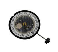 Jewecutger Movimiento de Reloj de Cristal de Cuarzo para Piezas de Herramienta de Reparación de Relojes de Reemplazo de Movimiento 515