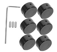 JEWEDECO 1 Set Tapa Pedal Efectos Guitarra Cubierta Aluminio Fácil Transporte Accesorios Guitarra para Reemplazo Uso en Jam Sessions