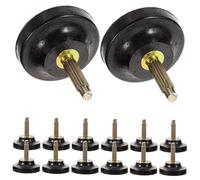 JEWEDECO 10pares Tapones para Tacones Altos de Reemplazo Consejos para Reparar Tacones Uso Interiores para Zapatos de Tacón