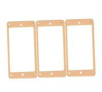 JEWEDECO 10piezas Bordes De Plástico Duraderos Para Pastillas Accesorio Para Guitarras Fácil Guitarra Electrica