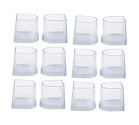 JEWEDECO 12piezas Protector De Talón para Zapatos De Baile Fundas Antideslizantes Protectoras De Tacón para Bailes De Salón y Clases De Danza