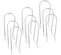 JEWEDECO 16 Clips de Acero Inoxidable que Reduce Daño y Evita Deformación Pasador de Seguridad Resistente para Rizadores Calientes de Pelo Adecuado para Uso Diario