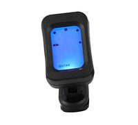JEWEDECO 1pieza Afinador Electrónico Para Guitarra Ukelele y Violín Et Sintonizador Profesional De Clip Pantalla Led Múltiple Diseño y Color Negro
