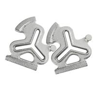 JEWEDECO 2 Guías de Borde para Máquina de Coser, Regla de Costura de Flor de Ciruelo, Herramienta Profesional para Patchwork y Acolchado, Calibre de Posicionamiento, Accesorios