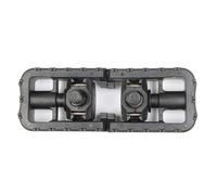 JEWEDECO 2 Pedales Plegables Diseño Compacto y Cómodo Plataforma de Plástico y Metal para Bicicleta de Montaña para Paseos Recreativos y Urbanos