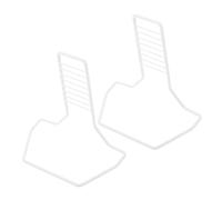 JEWEDECO 2 Piezas Soporte de Rueda para Hámster de Hierro Base Resistente y Práctica para Rueda de Correr Accesorios para Jaulas de Pequeños Roedores Pack de Unidades Color Fácil