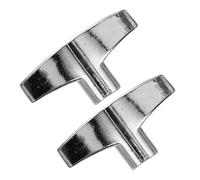 JEWEDECO 2 Piezas Teclas Batería Herramienta de Afinación 6Mm para Ajuste Rápido Accesorios Tambores Bateristas