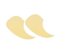 JEWEDECO 2 Piezas Transparent Teardrop Guitar Pick Guard Replacement Panels Strong Adhesive Acoustic Guitar Protective Shield Scratch-resistant Self-adhesive Covers