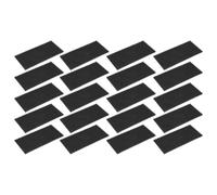 JEWEDECO 20 Almohadillas Antideslizantes de Esponja para Clips de Perchas de Pantalones, Protectores Acolchados sin Marcas para Armario y Organización de Ropa, Uso Doméstico y