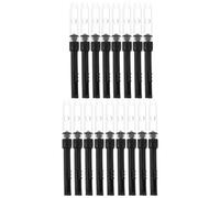 JEWEDECO 25piezas Absorbedor de Tinta para Bolígrafo Estilográfica Convertidor de Tinta Abs Recargable Herramienta de Absorción para Plumas Fuente
