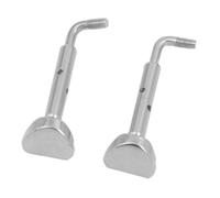 JEWEDECO 2piezas Abrazaderas De Barbilla Para Violín Tornillos Extraíbles Accesorios Violín