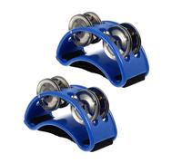 JEWEDECO 2piezas Instrumento Musical De Panderetas Campana Percusión Detalles Musical