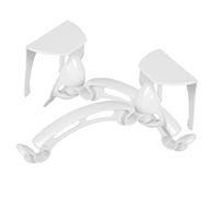 JEWEDECO 2piezas Soporte para Bolsas De Basura para Fregadero Compacto Estante Multifunción para Cocina para Colgar Bolsas Pequeñas Pared o Encimera
