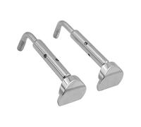 JEWEDECO 2piezas Tornillos para Barbilla de Violín Herramientas de Ayuda para Violín Color Plateado y Ajustar la Mentonera Practica Musical