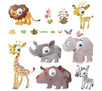 JEWEDECO 3 Láminas de Papel de Transferencia Térmica Estampado de Animales para Camisetas, Calcomanías Termoadhesivas Diy, Papel Transfer para Decoración Textil