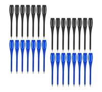 JEWEDECO 30 Lápices para Golf Deportivos Pequeños Lápices de Puntuación para Golfistas en Madera en Azul y Negro Set de 30 Unidades para Prácticas y Torneos