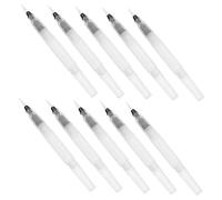 JEWEDECO 30piezas Pinceles De Agua Rellenables para Pinceles De Dibujo para Lápices Solubles Al Agua y Marcadores De Color para y