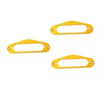 JEWEDECO 3piezas Anillo De Montaje De Pickup De Metal Para Guitarras Eléctricas Tl Anillo De Single Coil Flat Humbucker Con Tornillos Accesorio Duradero Dorado