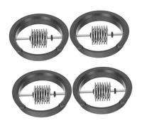 JEWEDECO 4piezas Cubierta De Agujero De Para Guitarra Tapa Para Protección y Del Volumen Accesorio Para