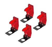 JEWEDECO 4piezas De Interruptor Resistente Al Polvo Agua Tapa Abatible De Seguridad Para Interruptor Palanca Tapas Abatibles Protector Para