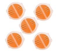 JEWEDECO 5 Piezas de Cera para Hilo de Abeja para Coser y Acolchar, Acondicionador Multifuncional Caja de Plástico para Fácil Almacenamiento y Uso en Bordado