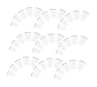 JEWEDECO 50 Protectores de Dedos de Silicona para Guitarra 5 Tamaños No Resbalan Ideales para Principiantes Práctica