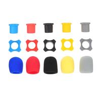 JEWEDECO 5juegos Cubiertas Antisalpicaduras Para Micrófonos De Fundas Protectoras Compatibles Mayoría Micrófonos