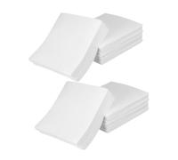 JEWEDECO 600piezas Toallas De Limpieza Sin Pelusa De Almohadillas De Celulosa Desechables Cuidado Facial Eliminación De Esmalte De Uñas y Limpieza De Lentes De Instrumentos Paquete para y