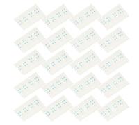 JEWEDECO 80 Cintas Faciales Invisibles y Portátiles para Estiramiento y Reducción de Papada Adhesivo Elástico y Material Transpirable para Uso Diario
