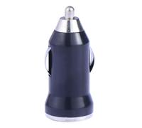 JEWEDECO Adaptador de Cargador de Coche USB Dual Negro Ligero y Fácil de Usar Puerto DC 5v 1000ma para PDA y Mp4 en Automóvil