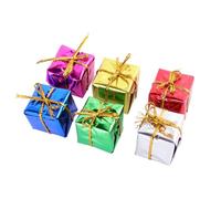 JEWEDECO Adorno para Árbol de Navidad 60 Piezas de Espuma, Decoración Navideña Colgante Adecuado para Oficinas y Mesas en Fiestas Color Aleatorio