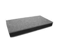 JEWEDECO Alfombrilla Insonorizante de Poliéster para Batería Electrónica y Cinta de Correr Reducción de Ruido y Minimización de Vibraciones Adecuado para Apartamentos