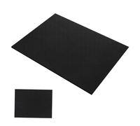 JEWEDECO Alfombrilla para Acuario de Espuma Negra Absorción de Agua y Aislamiento Térmico, Tapete Antideslizante y Acolchado para Nivelación y Protección Inferior