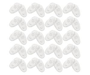 JEWEDECO Almohadillas Nasales Prácticas 50 Pares de Almohadillas Nasales de Silicona de Color Antideslizantes Que No Dejan Marcas ni Causan Irritación para Gafas y Marcos