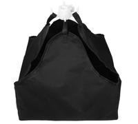 JEWEDECO Ancla de Paraguas Peso Base, Bolsa de Arena Oxford Negra | Rellenable, Estabilidad Excepcional, para Patio y Jardín, Compatible Parasol de Playa y Uso Exterior