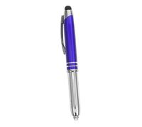 JEWEDECO Bolígrafo LED Multifuncional con Punta Stylus Táctil para Pantallas Bolígrafo Escribano y Cómodo para Dispositivos Táctiles y Lectura Oscuros