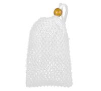 JEWEDECO Bolsa de Malla para Jabón de Baño Ahorradora, 1 Unidad, Nylon Duradero, Color Aleatorio, Cordón para Colgar, Exfoliante y Portátil para Hombre y Mujer, Adecuado
