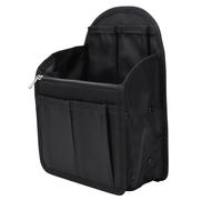 JEWEDECO Bolsa Organizadora de Viaje Negra para Mochila, Plegable y Transpirable, Hecha de Nylon Resistente para Almacenamiento y Orden en Tus Viajes