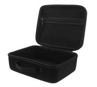 JEWEDECO Bolsa Portátil para Secador De Pelo Estuche De Viaje para Herramientas De Cabello Funda Protectora para Rizador y Secador Organizador De Accesorios De Aseo Práctico y Elegante