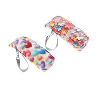JEWEDECO Bolsa Térmica de Poliéster y Oxford 2piezas Cremallera y Cuerda Colgante Bolsa Aislante Multifuncional para Guardar Leche Materna y Snacks en Viajes para Biberones