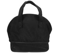 JEWEDECO Bolsa Térmica para Leche Materna Portátil, Bolsa para Extractor de Leche Doble Compartimento, Capacidad Media, Color Negro, Adecuado para Lactancia y Transporte de Biberones