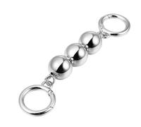 JEWEDECO Cadena Decorativa de Perlas Acrílica para Bolso de Mujer Correa Extensible para Bolso Cruzado Accesorio de Repuesto Hebillas Fáciles de Instalar Complemento Adecuado y Bandolera