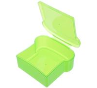 JEWEDECO Caja de Almuerzo Reutilizable Forma de Sándwich, de Plástico Pp, Gran Capacidad para Trabajo y Familia, Porta Bocadillos Infantil y Fiambrera Bento Portátil