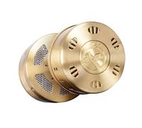 JEWEDECO Caja de Moxibustión Ligera y Portátil para Masaje y Terapia Base y Tapa de Cobre Dorado sin Humo de Adultos y Personas Mayores